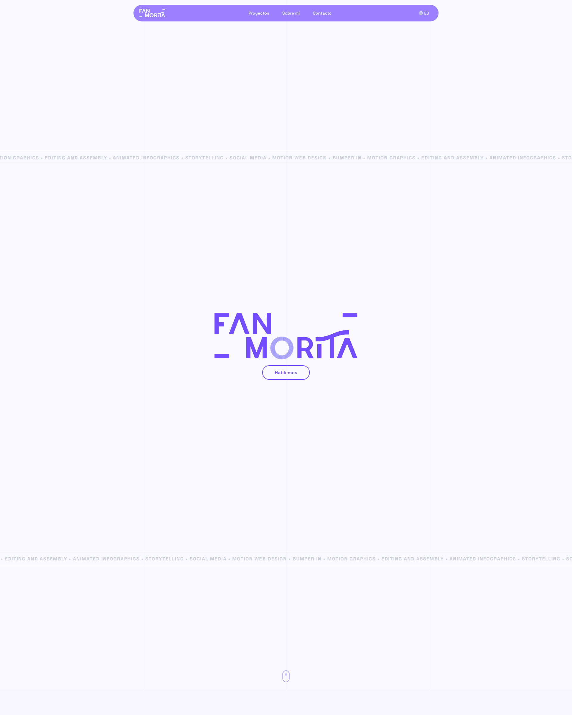 Marquee continuo de servicios de motion