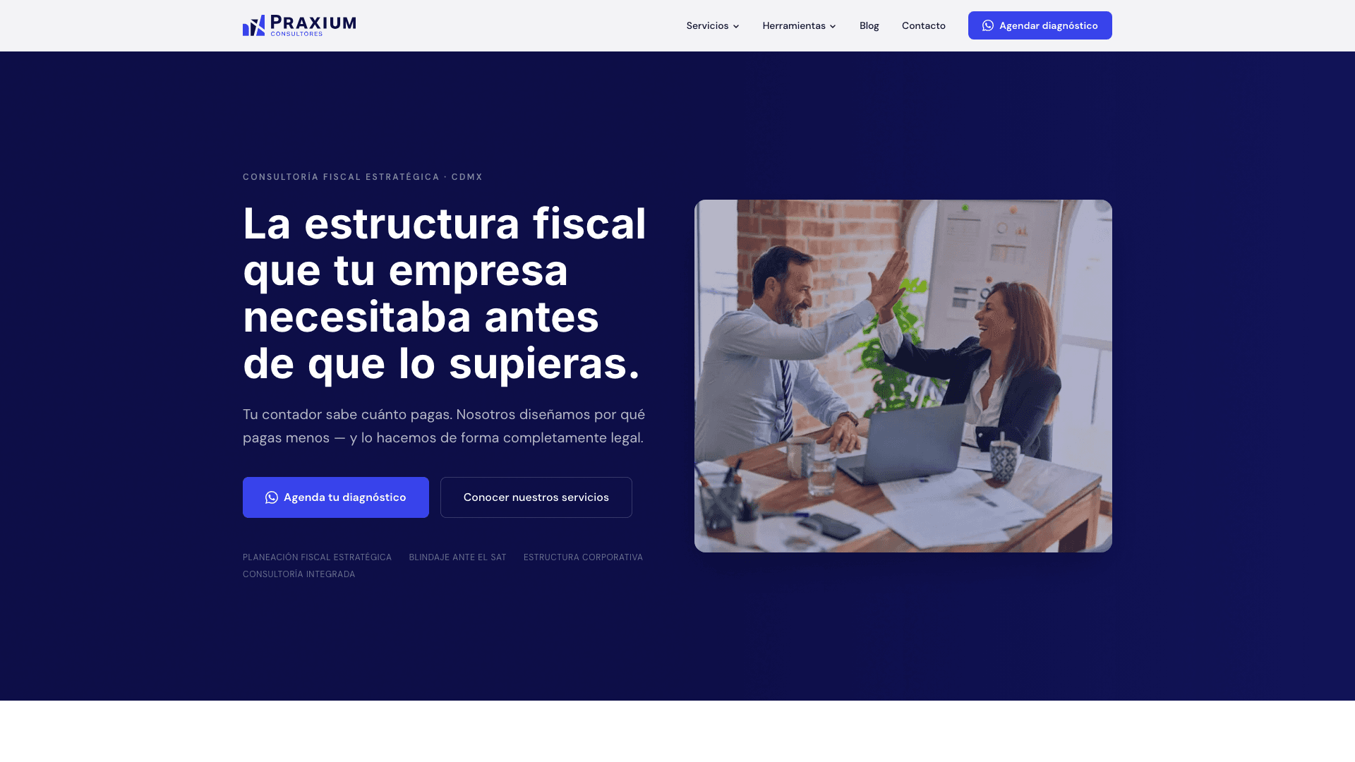 Praxium — Consultoría fiscal estratégica para PyMEs. Caso de Nebugrama.