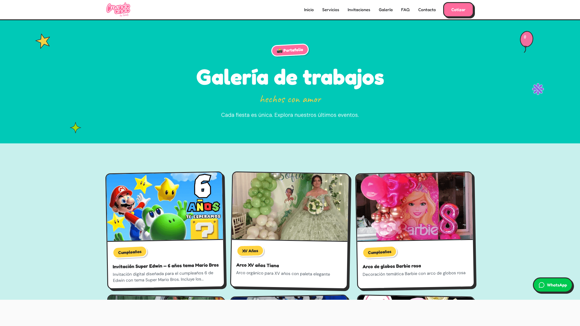 Galería de eventos realizados